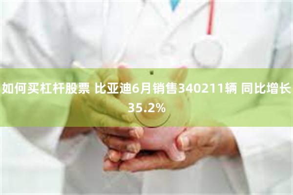 如何买杠杆股票 比亚迪6月销售340211辆 同比增长35.2%