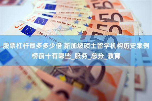 股票杠杆最多多少倍 新加坡硕士留学机构历史案例榜前十有哪些_服务_总分_教育