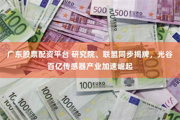广东股票配资平台 研究院、联盟同步揭牌，光谷百亿传感器产业加速崛起